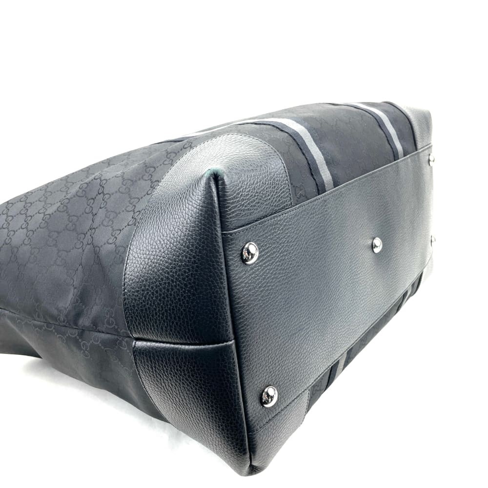GUCCI Canvas Duffle Travel Bag - Picture 2 of 4